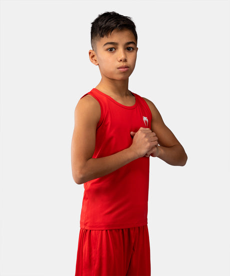 Camiseta de tirantes Venum Contender Youth Rojo - detalle