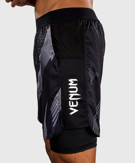 Pantaloncini a compressione Venum No-Gi 6.0 – Nero/Bianco