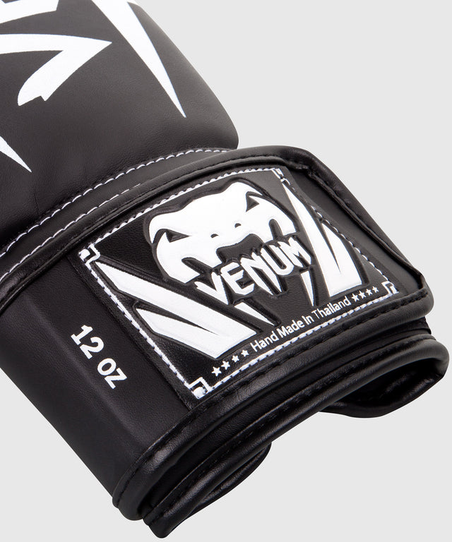 Boxerské rukavice Venum Elite – Černé/Bílé