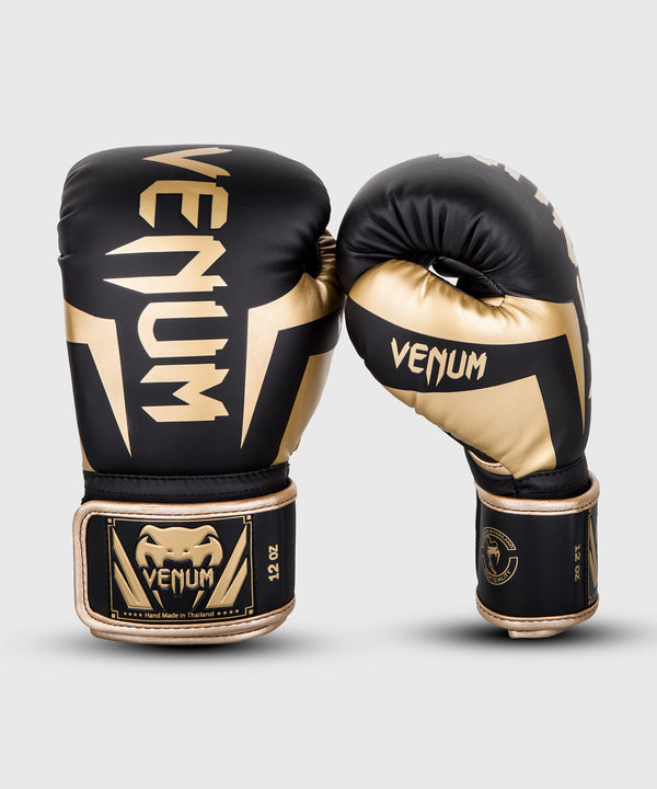 Venum Boxningshandskar Elite – Svart/Guld