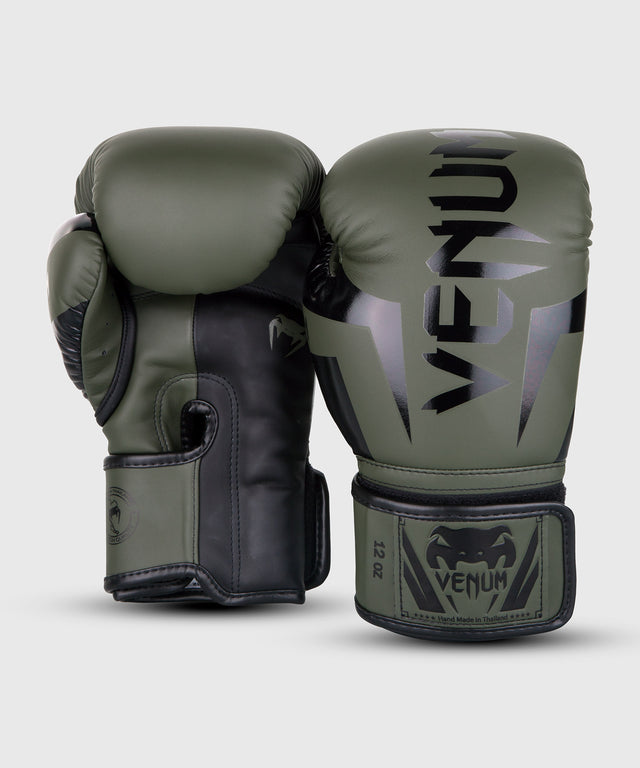 Venum Bokshandschoenen Elite - Groen/Zwart