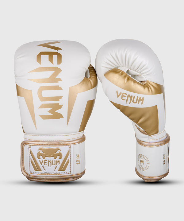 Venum Boxningshandskar Elite – Vit/Guld