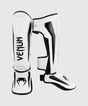 Espinilleras Venum Elite – Blanco/Negro