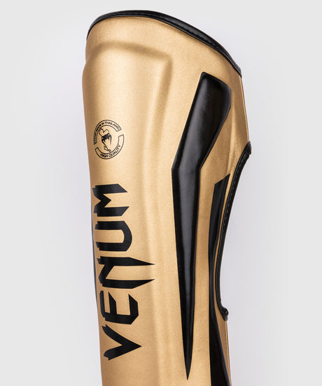 Venum Scheenbeschermers Kickboks Elite - Goud/Zwart
