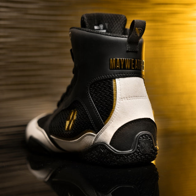 Botas de boxeo Hayabusa x Mayweather Champ – Negro/Blanco