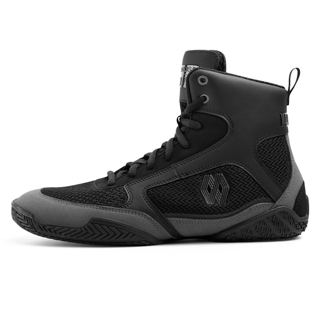 Hayabusa x Mayweather Boxschuhe Champ – Schwarz/Grau