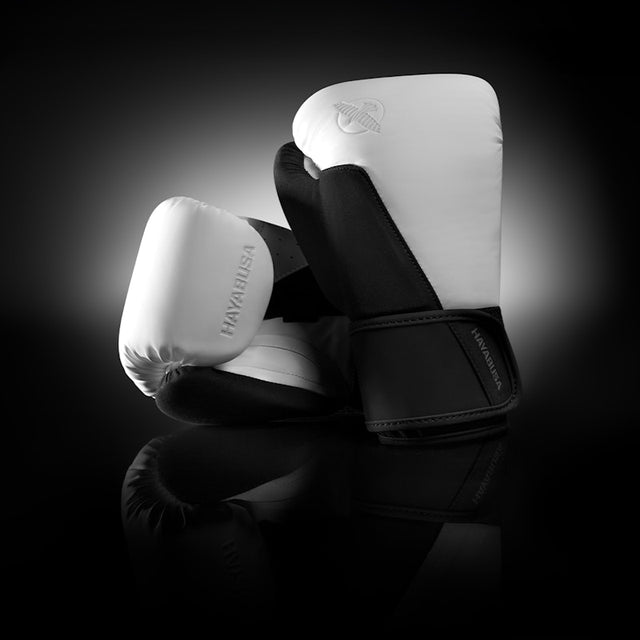 Guantes de boxeo Hayabusa T360 – Blanco/Negro