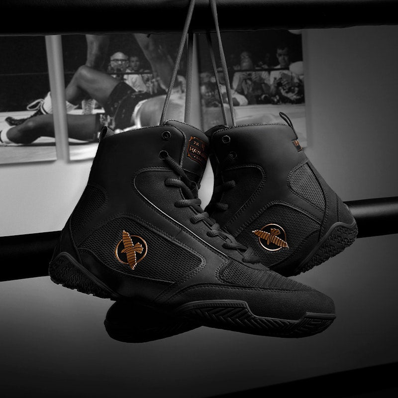 Scarpe da boxe Hayabusa Pro – Nero