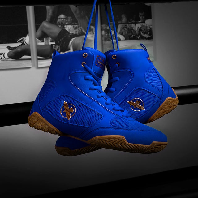 Hayabusa Pro Boxing Shoes - Blue