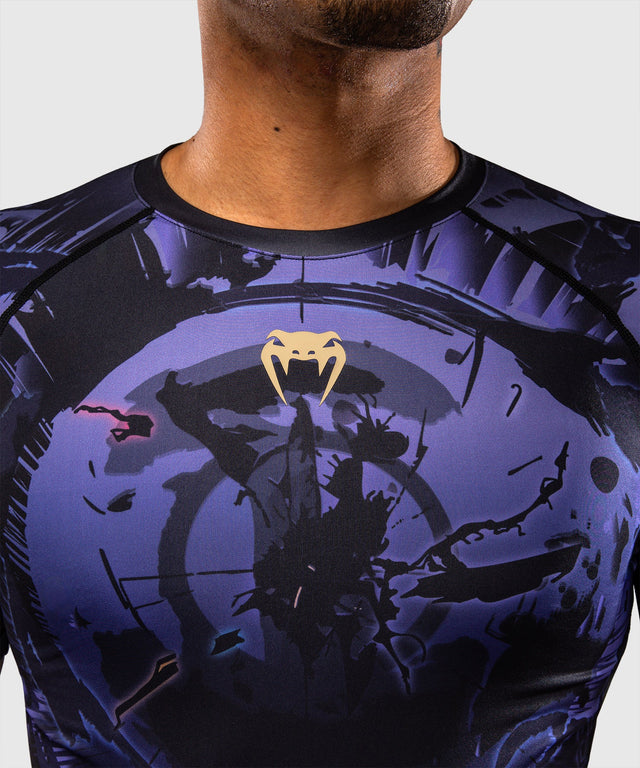 Rashguard Venum x Jujutsu Kaisen Gojo – Manches courtes – Violet