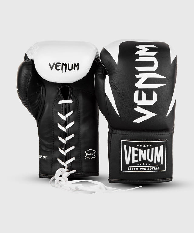 Gants de boxe Venum Hammer Pro – Noir/Blanc