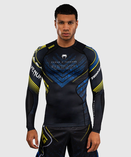Venum Rashguard TEKKEN 8 King – Negro/Amarillo – foto 1