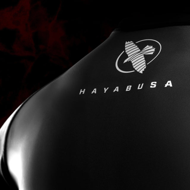 Rashguard Hayabusa x UFC BJJ Maniche Corte – Nero/Rosso