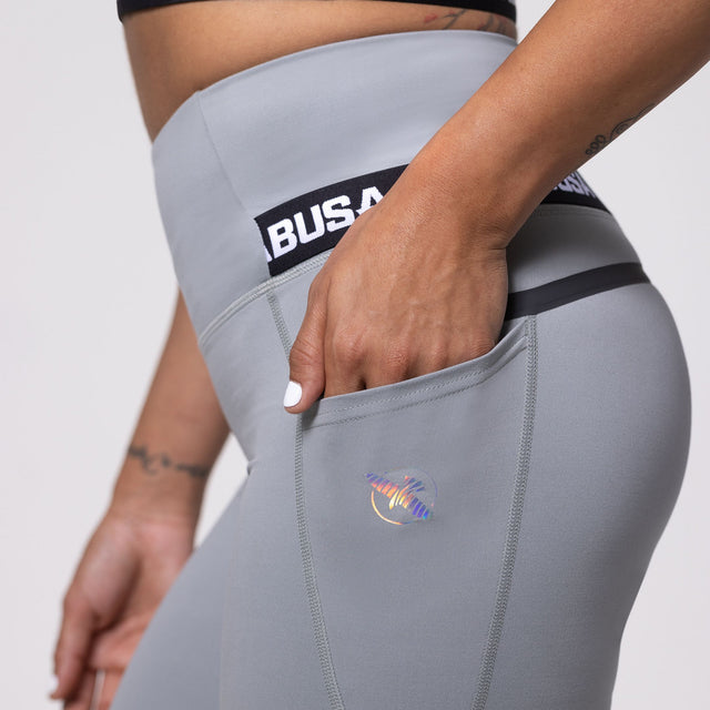 Hayabusa Leggings High Rise 3/4 Damen – Grau