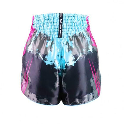 Short Muay Thai Twins TTBL Candy - Rose/Noir