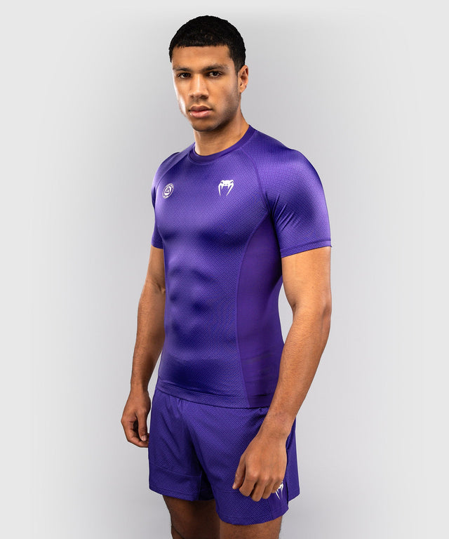 Rashguard Venum x Roger Gracie Academy Maniche Corte – Viola