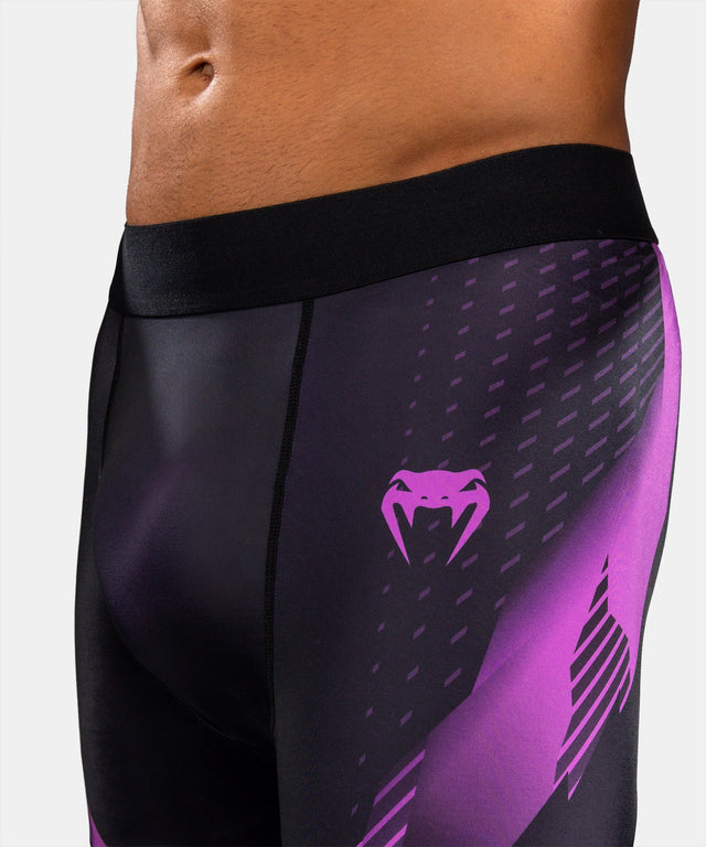 Venum Kompressionsshorts No-Gi 6.0 – Schwarz/Lila