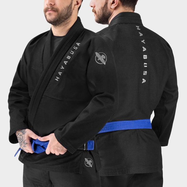 Hayabusa BJJ-Gi Jacke Core Lightweight – Schwarz
