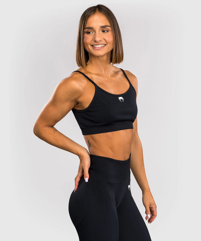 Sujetador deportivo Venum Sculpt – Negro/Blanco