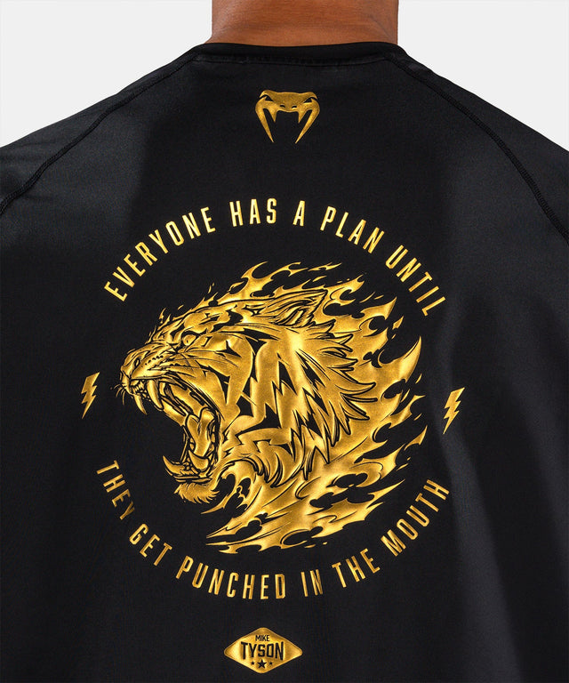 Venum x Mike Tyson T-Shirt Tiger Dry Tech – Noir/Or