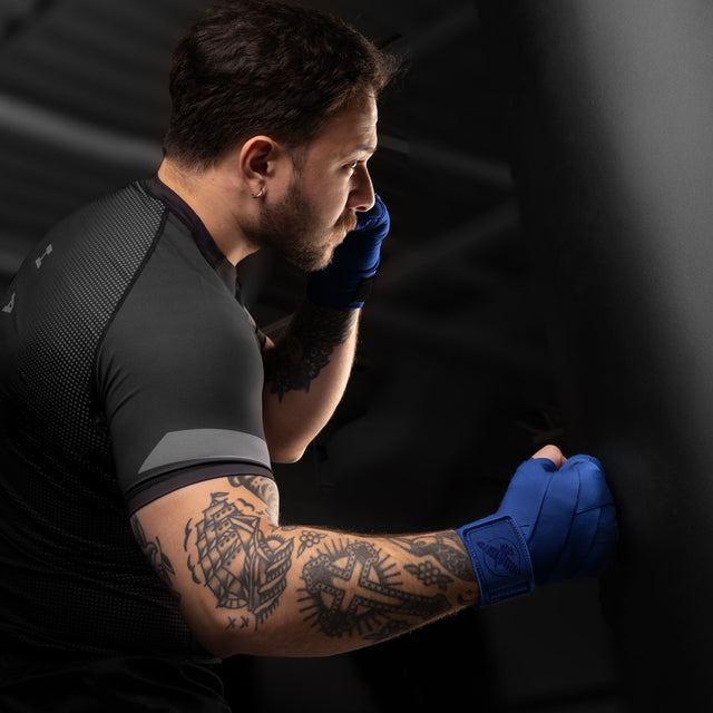 Hayabusa Handwraps Knuckle Guard – Blau