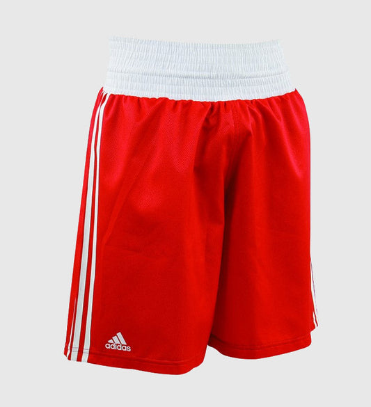 Adidas Boksbroek Amateur - Rood/Wit - Shorts