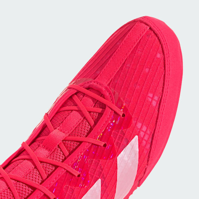 Chaussures de boxe Adidas Box Hog 4 – Rouge/Blanc