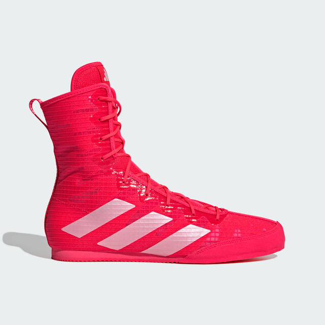 Chaussures de boxe Adidas Box Hog 4 – Rouge/Blanc