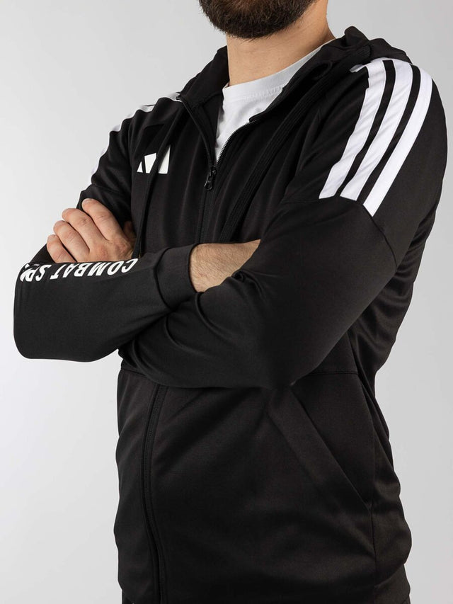 Adidas Jacket Community Sports – Black/White