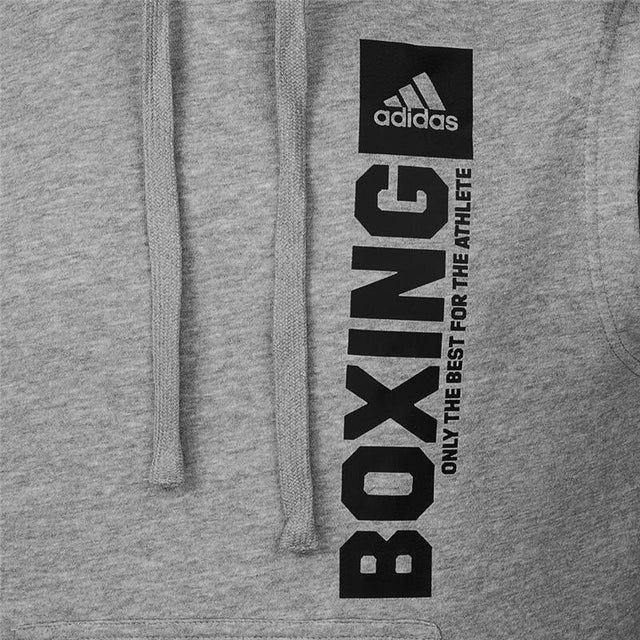 Adidas Hoodie Mouwloos Boxing - Grijs/Zwart