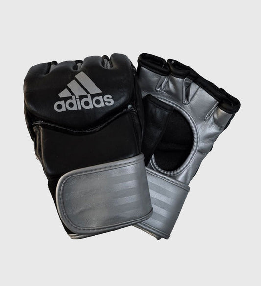 Adidas MMA Handschoenen - Zwart/Zilver - MMA Handschoenen