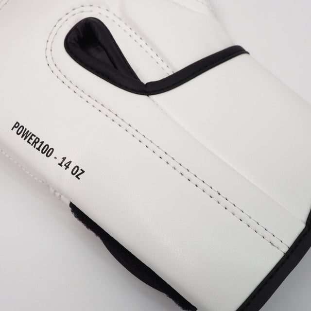 Adidas Bokshandschoenen Power 100 - Wit/Zwart
