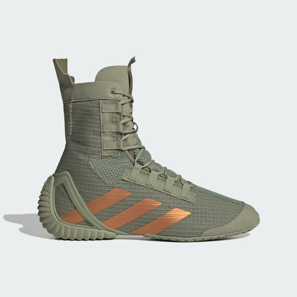 Chaussures de boxe Adidas Speedex 23 – Vert/Orange