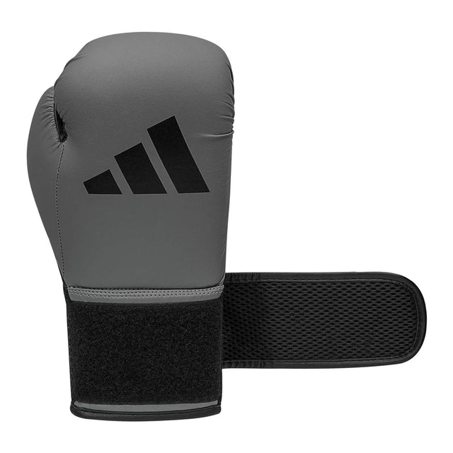 Adidas Boxhandschuhe + Boxsack Kinder – Grau/Schwarz