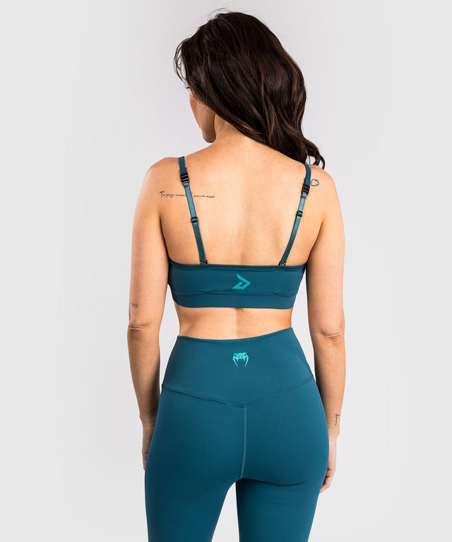 Venum x Demi Sport-BH Damen – Azurblau