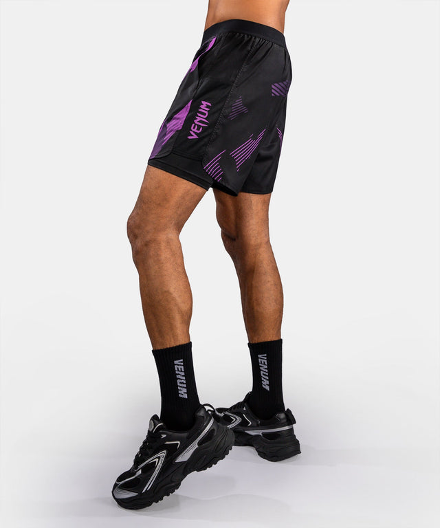 Pantaloncini a compressione Venum No-Gi 6.0 – Nero/Viola
