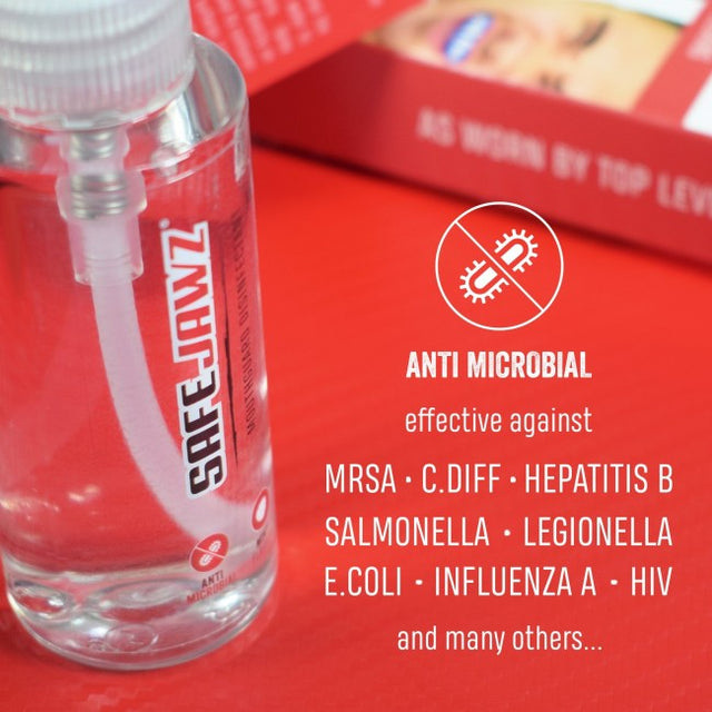 Spray antibatterico antimicrobico per paradenti - Accessori