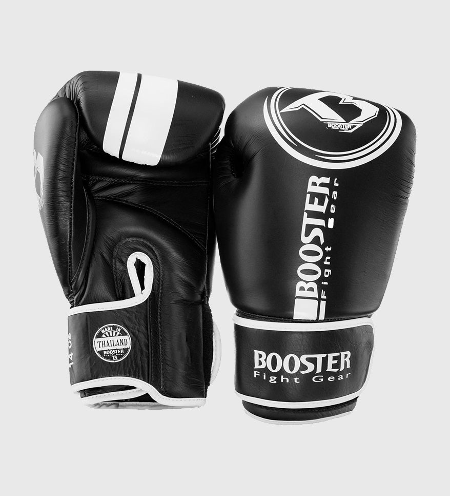 Gants de boxe Booster Dominance - Noir/Blanc