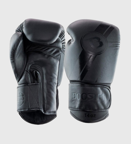 Gants de boxe Booster V3 - Noir mat