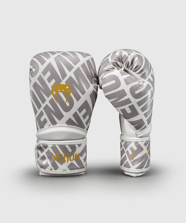 Venum Contender 1.5 XT 3D Boxing Gloves – White/Gold