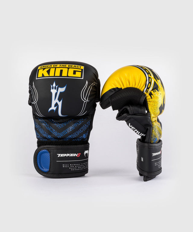 Mănuși MMA Venum x TEKKEN 8 King – Negru/Galben