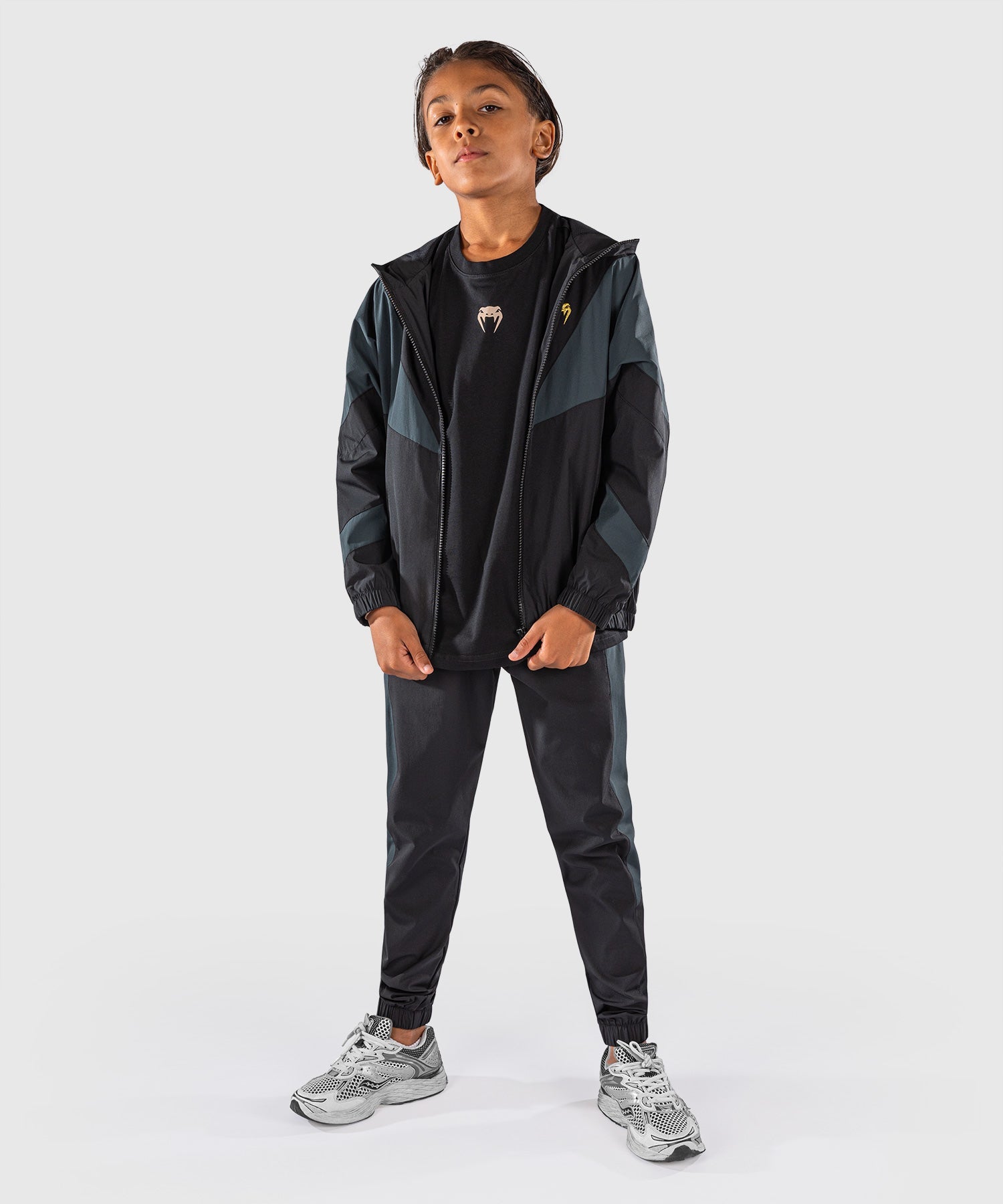 Chaqueta de entrenamiento Venum Vectra Niños – Negro/Oro