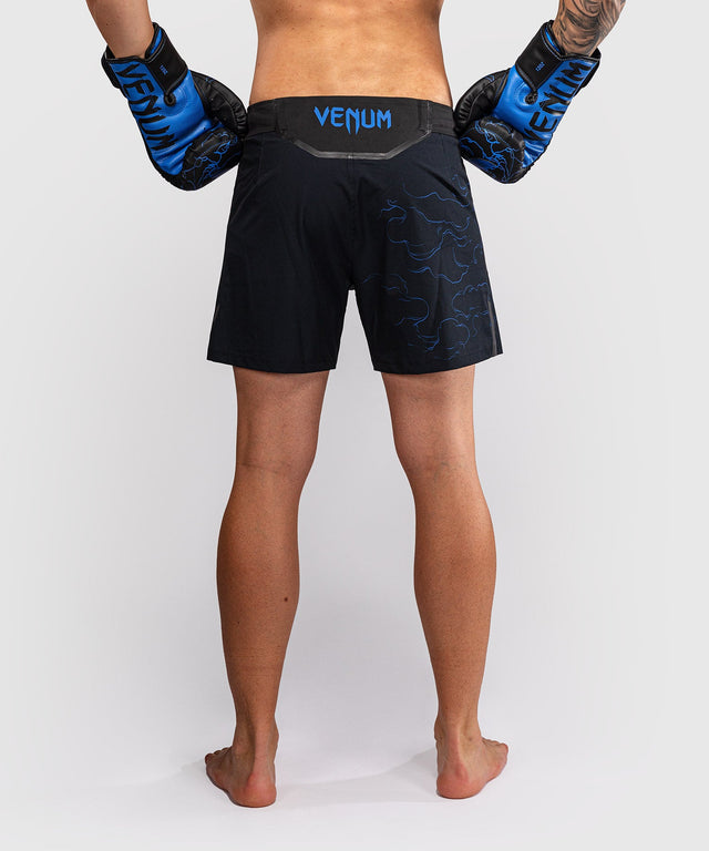 Pantalones de MMA Venum Thunder Dragon – Negro/Azul Real