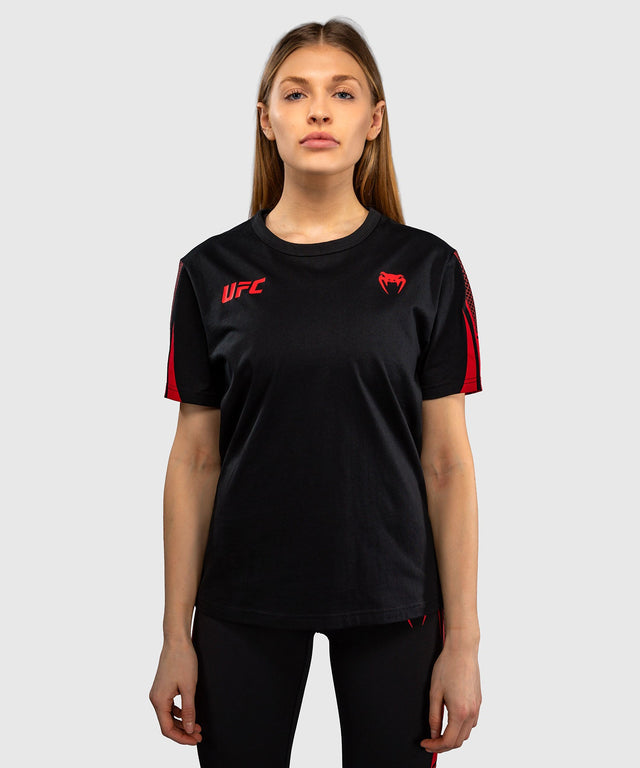 Camiseta Venum UFC Unity Manga Corta Mujer - Negro