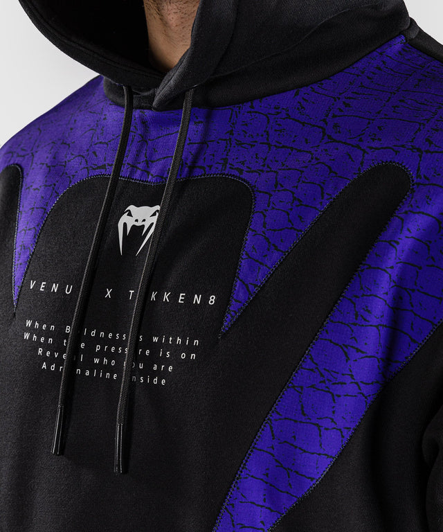 Venum Hoodie x TEKKEN 8 Kazuya – Schwarz/Lila