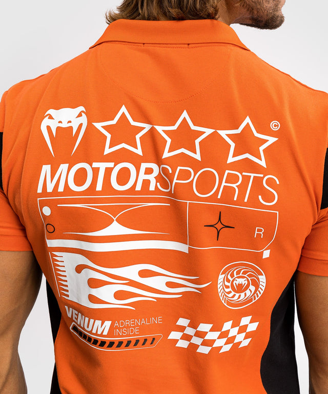 Venum Motorsport Polo – Tangerine