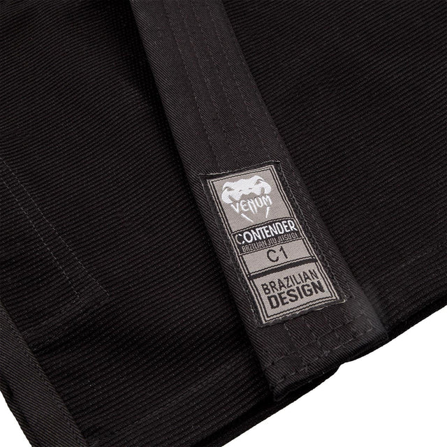 Kimono de BJJ Venum Contender – Negro Niños