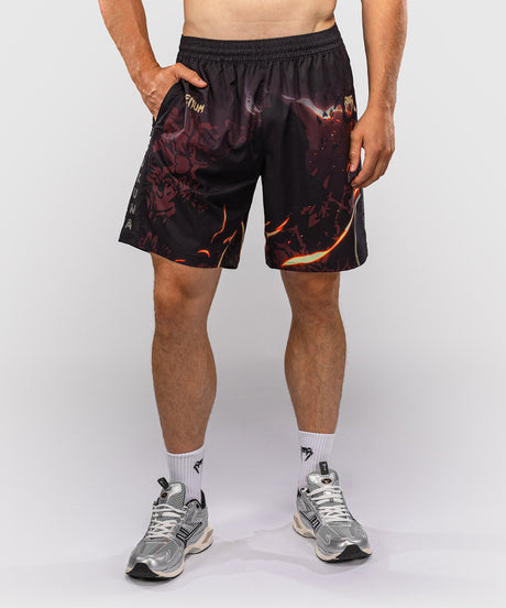 Venum Training shorts Sukuna – Black/Light beige
