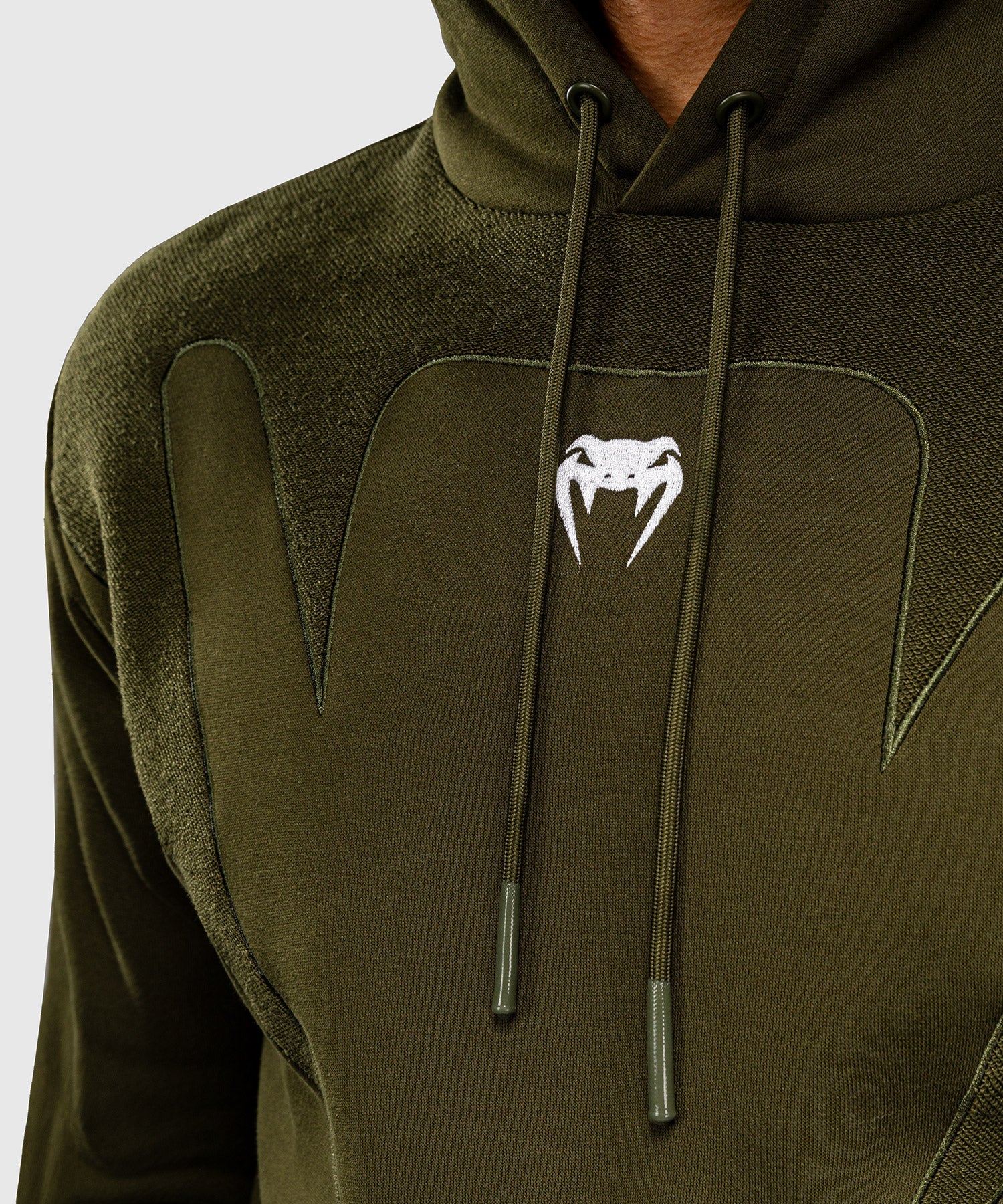 Venum Hoodie Attack Fleece & Weave – Khaki