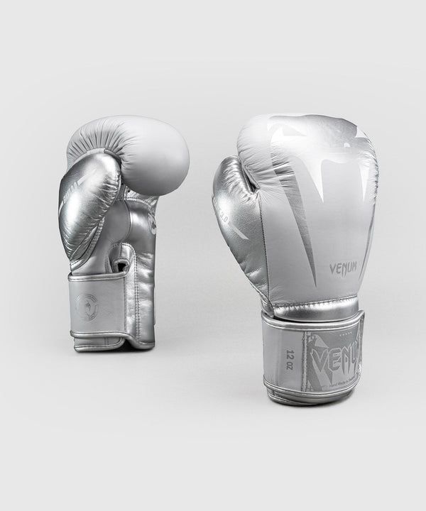 Boxerské rukavice Venum Giant 3.0 – Šedé/Stříbrné